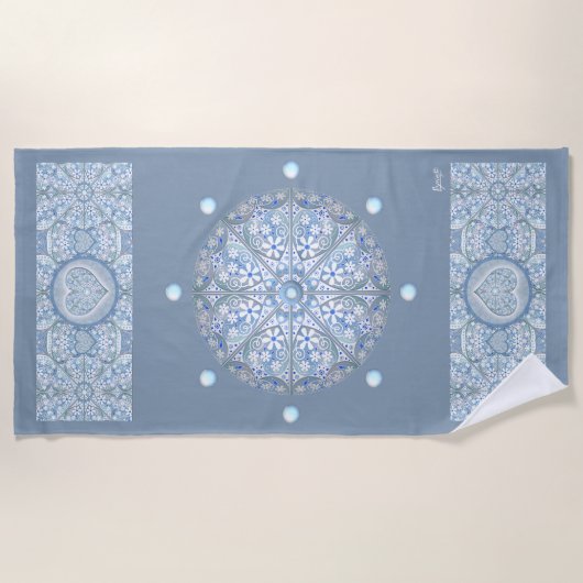 Keramik Strandtuch (Vorderseite)