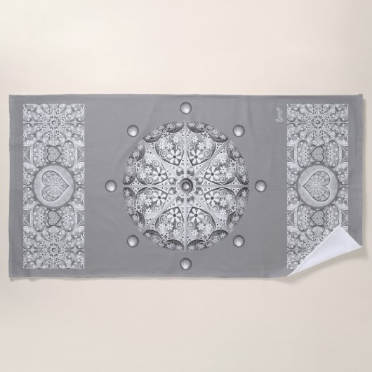 Keramik Strandtuch (Vorderseite)