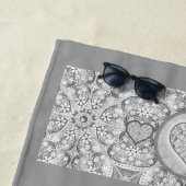 Keramik Strandtuch (Beispiel)