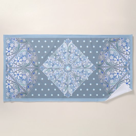 Keramik Strandtuch (Vorderseite)