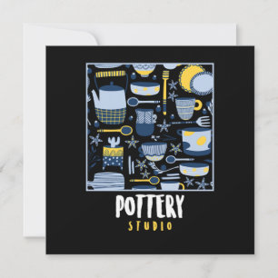 Keramik Studio Keramiken Porzellan Bildhauergesche Einladung