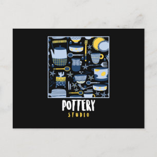Keramik Studio Keramiken Porzellan Bildhauergesche Postkarte