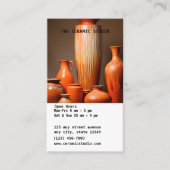 Keramik Studio Visitenkarte (Vorderseite)