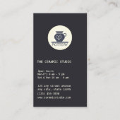 Keramik Studio Visitenkarte (Vorderseite)