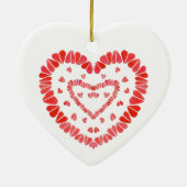 KERAMIK SWEET HEARTS ORNAMENT (Hinten)