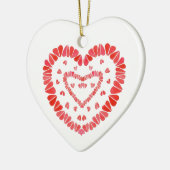 KERAMIK SWEET HEARTS ORNAMENT (Links)