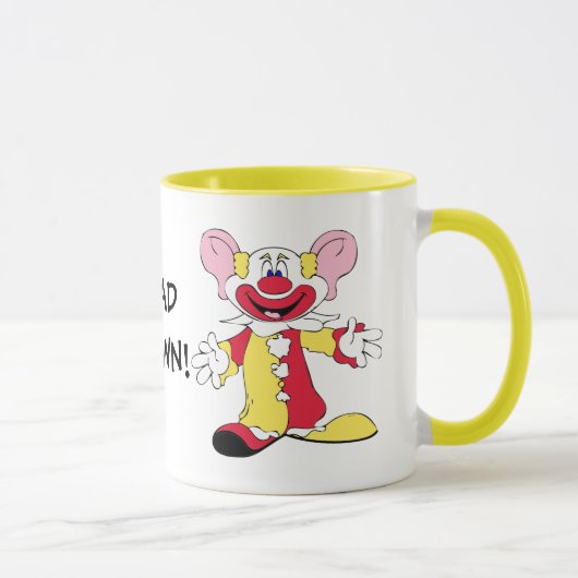 KERAMIK-Tasse des HEAD-Clowns Tasse (Rechts)