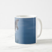 Keramik Tasse-Dolphin Kaffeetasse (VorderseiteRechts)