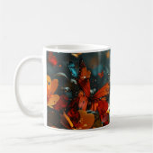 Keramik-Tasse für lebendige Butterfly-Designs Kaffeetasse (Links)