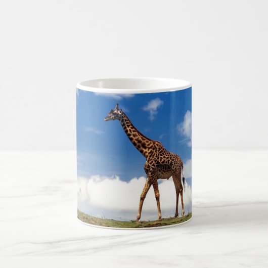 Keramik Tasse-Giraffe Kaffeetasse (Mittel)