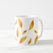 Keramik Tasse Leafy" Tasse Kaffee (VorderseiteRechts)