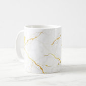 Keramik Tasse mit Fliesendesign - Stilvoll (Vorderseite Links)