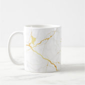 Keramik Tasse mit Fliesendesign - Stilvoll (Links)