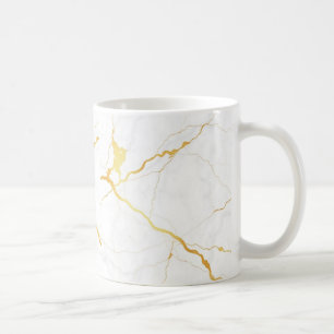 Keramik Tasse mit Fliesendesign - Stilvoll