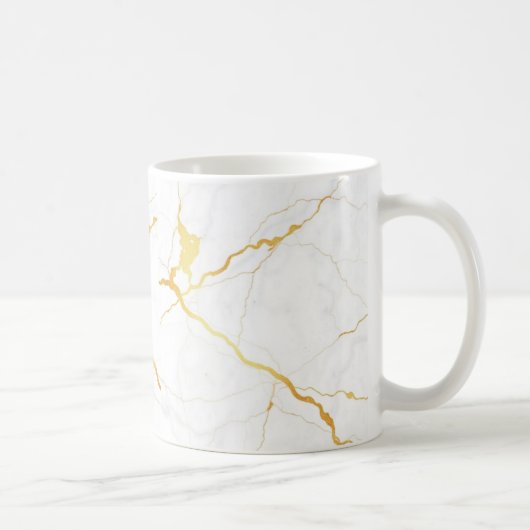 Keramik Tasse mit Fliesendesign - Stilvoll (Rechts)