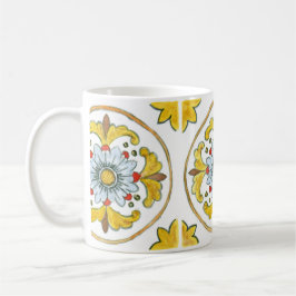 Keramik Tasse mit traditionellem sizilianischem Fl