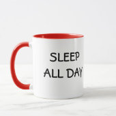 KERAMIK-TASSE SLEEP & DANCE TASSE (Links)