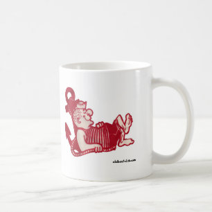 Keramik-Tasse 'Sleepy Sailor' Kaffeetasse