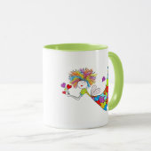 Keramik-Tasse Whimsical Fairy Tasse (VorderseiteRechts)
