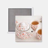 Keramik Tea Set Magnet (Vorderseite/Rückseite)