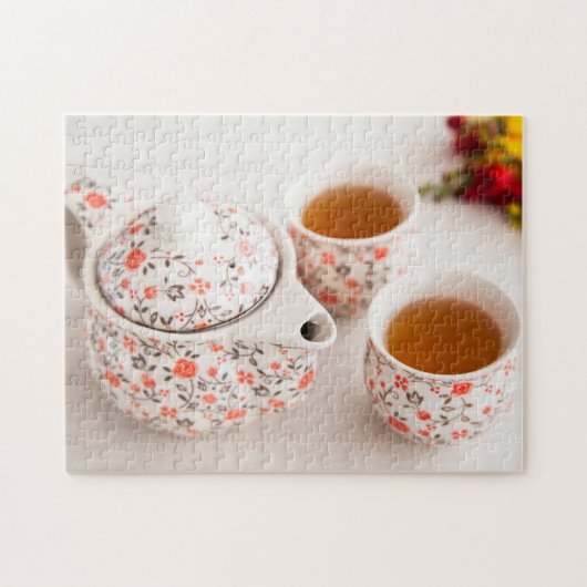 Keramik-Tee-Set Puzzle (Horizontal)