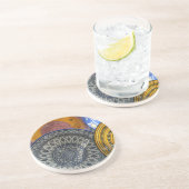 Keramik Teller Getränkeuntersetzer (Seite)