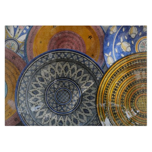 Keramik Teller Schneidebrett (Vorderseite)