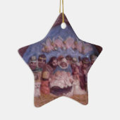 Keramik "THE CHRISTMAS STABLE" Keramik Ornament (Rechts)