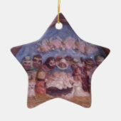 Keramik "THE CHRISTMAS STABLE" Ornament (Vorne)