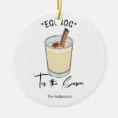 Keramik The Season Eggnog Ornament (Vorne)