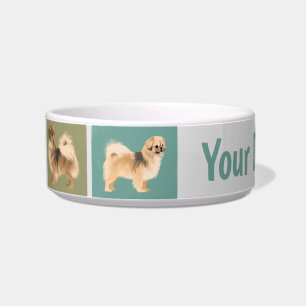 Keramik Tibetisch-Spaniel Bowl Napf