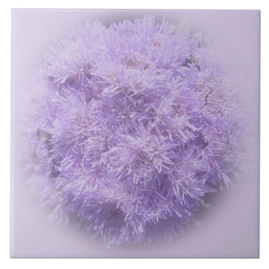 Keramik Tile - Ageratum Fliese (Vorderseite)