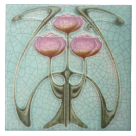 Keramik Tile - Antiquitätenpink Fliese