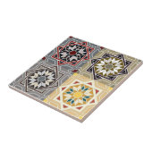 Keramik Tile - Arabesque Vier miteinander verbunde Fliese (Seite)