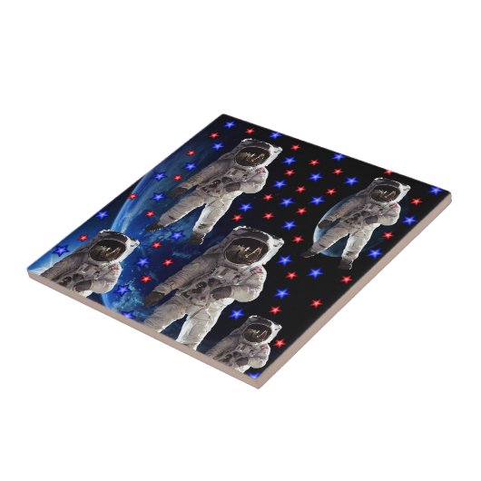 Keramik Tile Astronaut Fliese (Seite)