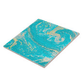 Keramik Tile aus blauem Marmor Fliese (Seite)