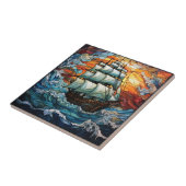 Keramik-Tile aus Glas Fliese (Seite)