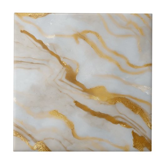 Keramik-Tile aus Goldmarmor Fliese (Vorderseite)