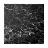 Keramik-Tile aus schwarzem Marmor Fliese (Vorderseite)