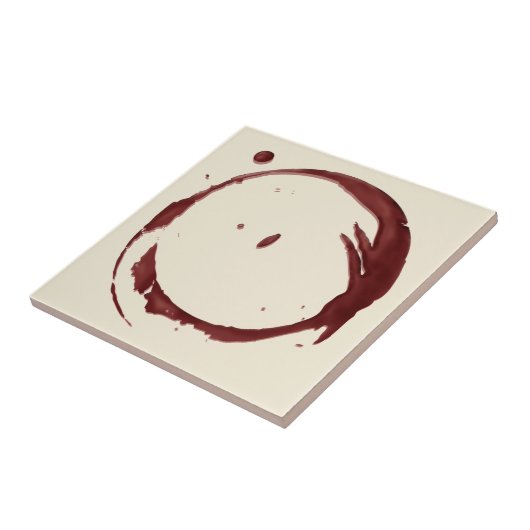 Keramik Tile aus Weinglas (klein) Fliese (Seite)