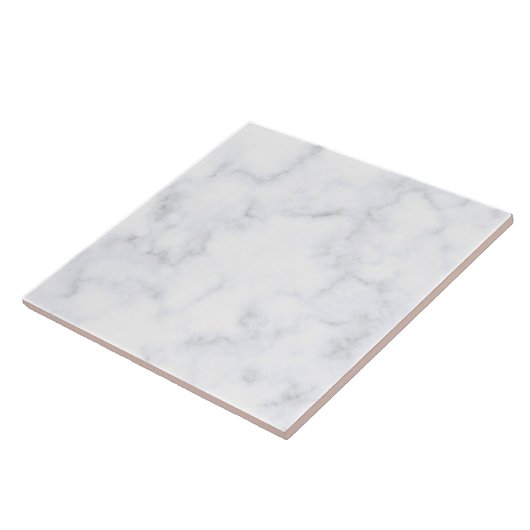 Keramik-Tile aus weißem Marmor Fliese (Seite)