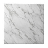 Keramik Tile aus weißem Marmor Fliese (Vorderseite)