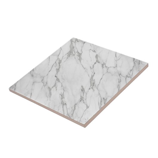 Keramik Tile aus weißem Marmor Fliese (Seite)