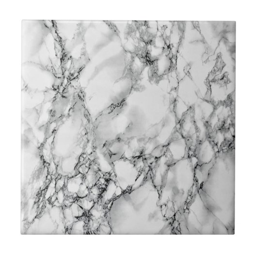 Keramik Tile aus weißem Marmor Fliese (Vorderseite)