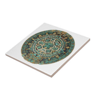 Keramik Tile Aztec Green Fliese