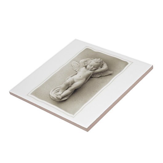 Keramik Tile Baby Angel Fliese (Seite)