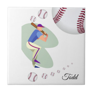 Keramik Tile Baseball Fliese