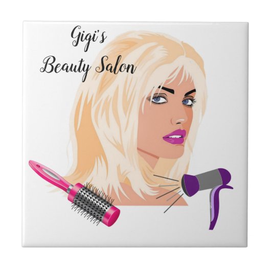 Keramik Tile Beauty Salon Fliese (Vorderseite)