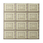 Keramik Tile Beige Brown Fliese (Vorderseite)