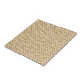 Keramik Tile Beige Brown Strip Fliese (Seite)